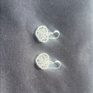 Elegant Silver Filigree Earrings